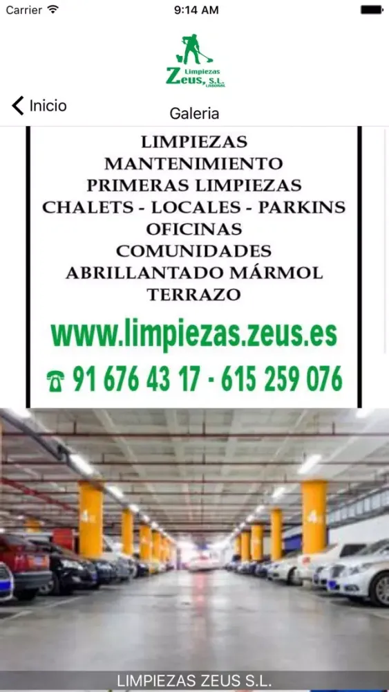 LIMPIEZAS ZEUS স্ক্রিনশট