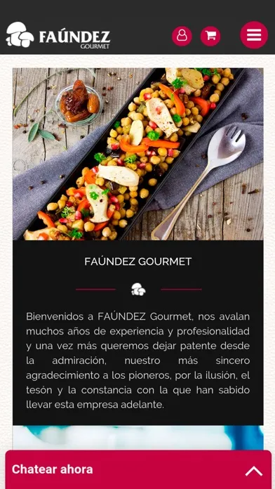 Faundez Gourmet スクリーンショット