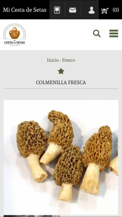 Captures d'écran de Mi Cesta de Setas