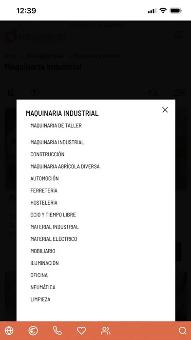 Screenshot di Oportunidades Industriales