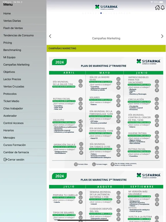 Sisfarma iPad  Ekran Görüntüleri