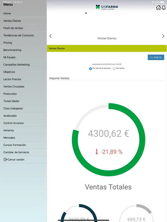 Sisfarma iPad  Ekran Görüntüleri