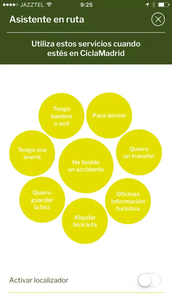 Capturas de pantalla de CiclaMadrid Conecta