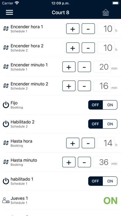Screenshot di Smart Padel Automation