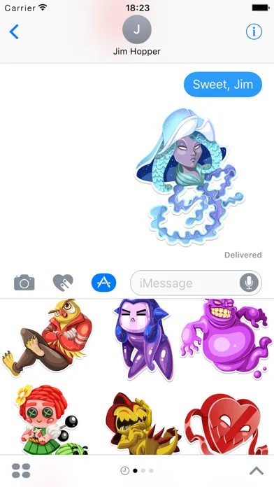 Monster Legends Stickers应用截图