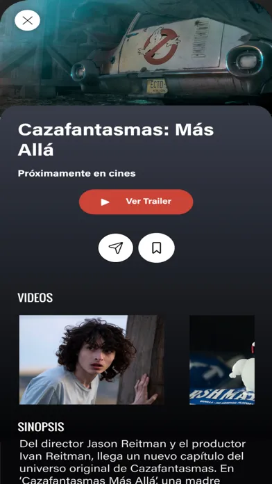 Screenshot di Sony Pictures España