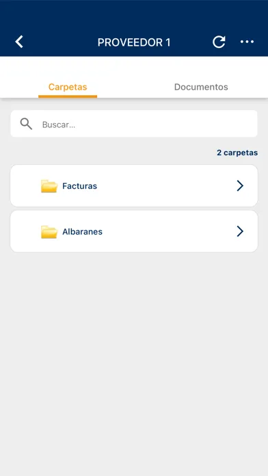 Screenshot di DF-Server Mobile