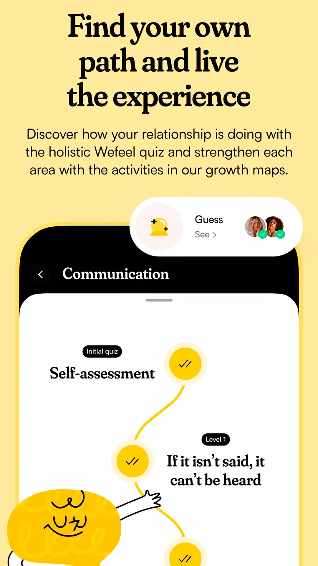 Wefeel: Healthy relationships Screenshots