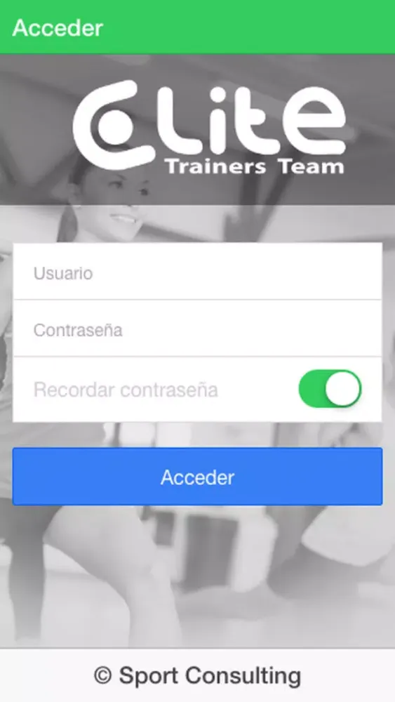 Tangkapan skrin Elite Trainers Team