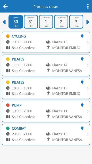Gimnasio Palestra Ekran Görüntüleri