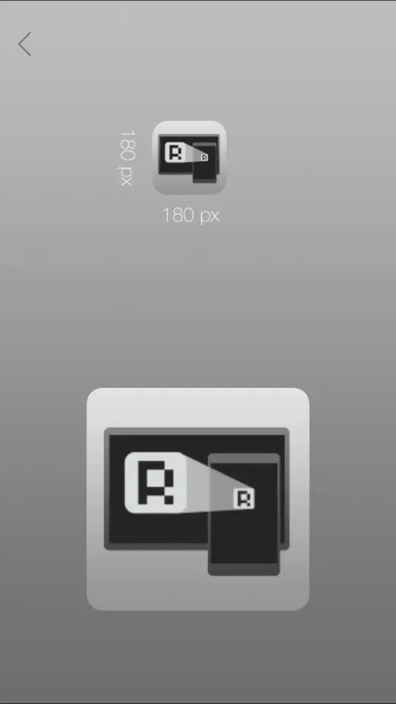 Rescreen: help for designers and developers. Icons and screenshots in native view. स्क्रीनशॉट