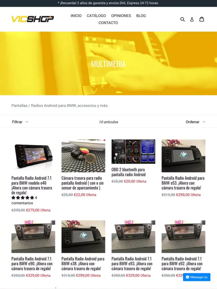 Zrzuty ekranu Germany Vic Shop iPad 