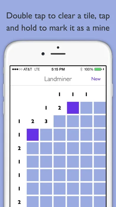 Landminer - Simple Minesweeper made for mobile スクリーンショット