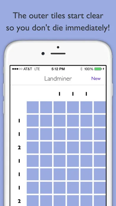 Landminer - Simple Minesweeper made for mobile スクリーンショット