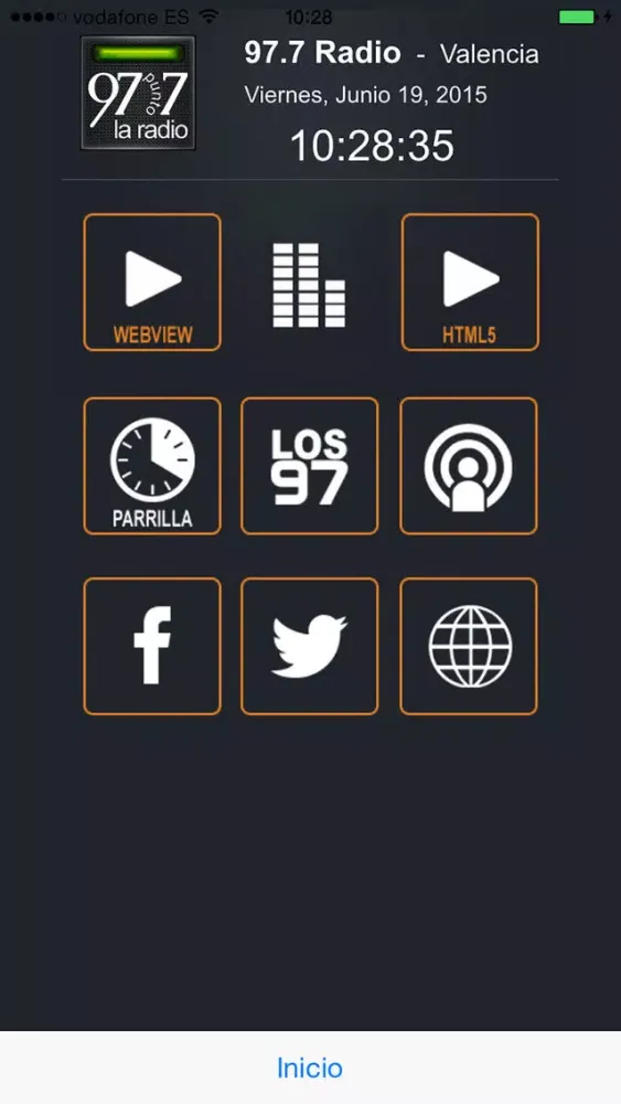 Capturas de tela do La 97.7 Emisora Independiente lider en la Comunidad Valenciana