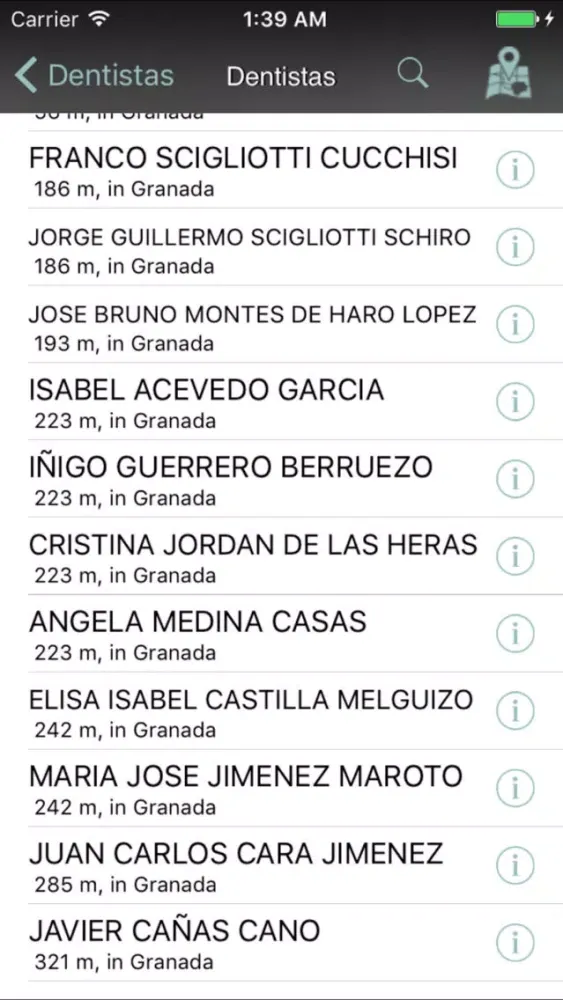 Colegio de Dentistas Granada Ekran Görüntüleri