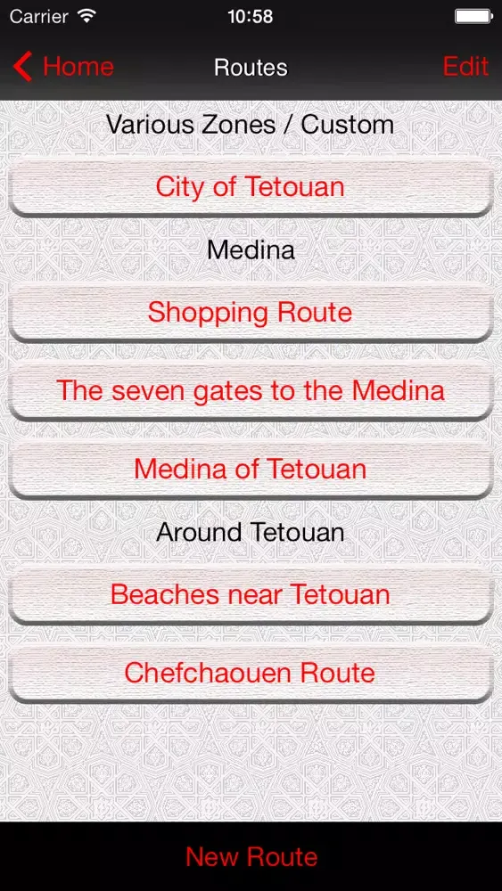 Screenshot di Tetouan Travel Guide Tourapp