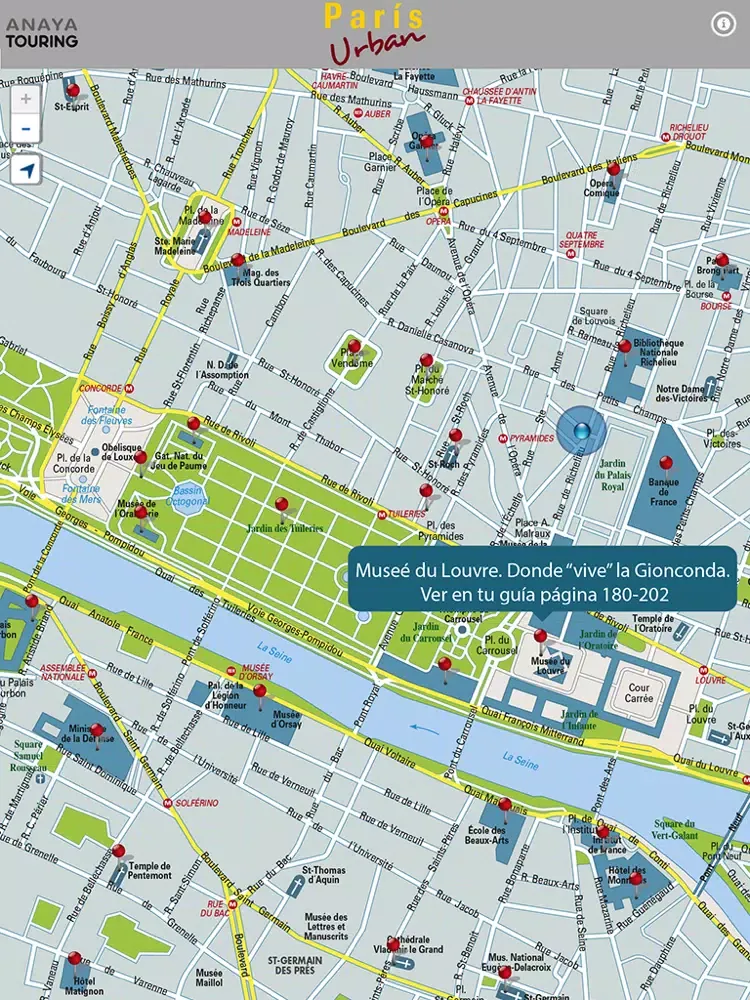 París Urban iPad  Ekran Görüntüleri
