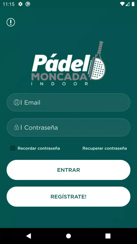 Tangkapan skrin Pádel Moncada Indoor