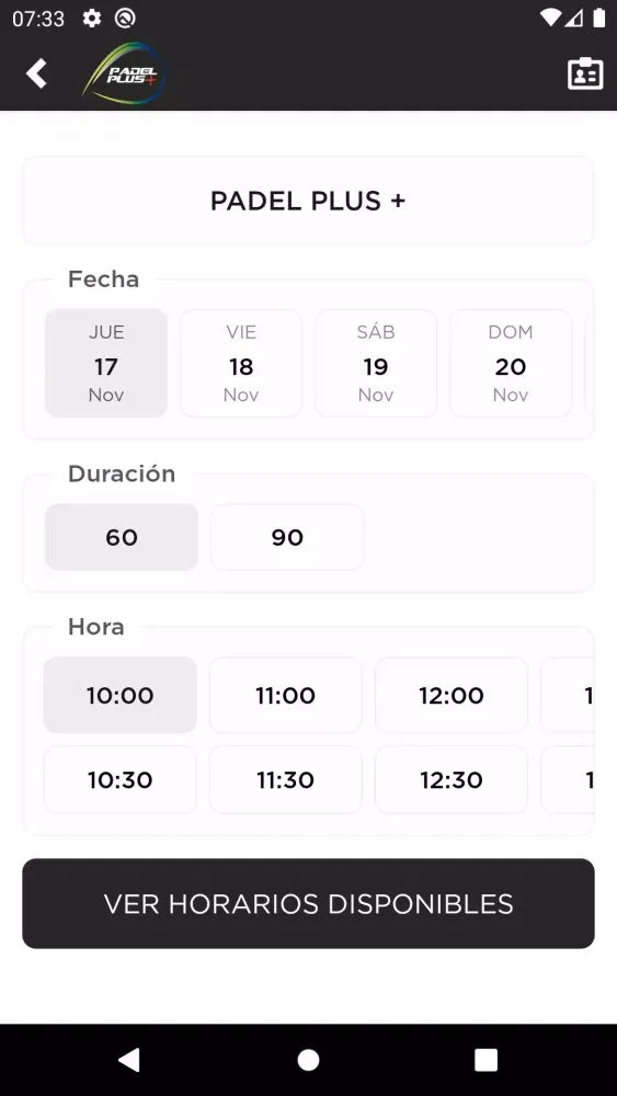 Padel Plus Chile Screenshots
