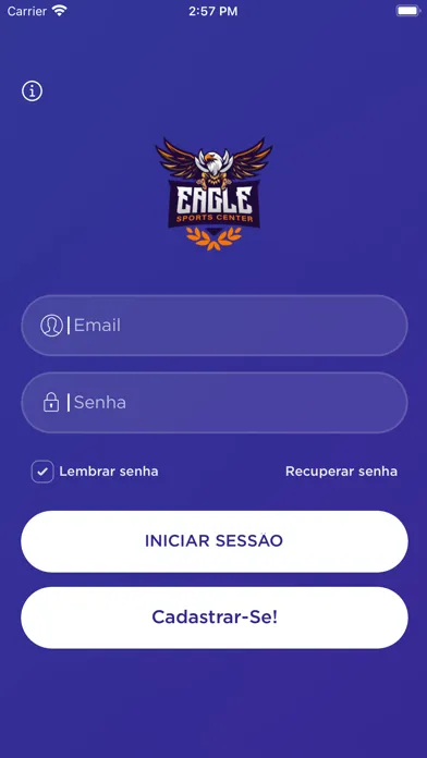 Capturas de tela do Eagle Sports Center