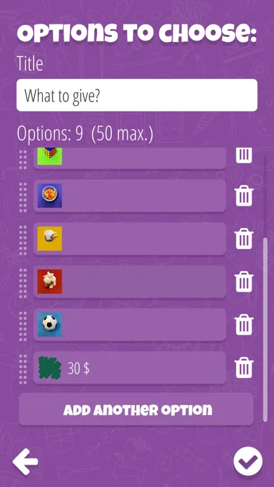 Screenshot di Decision Roulette: you choose!