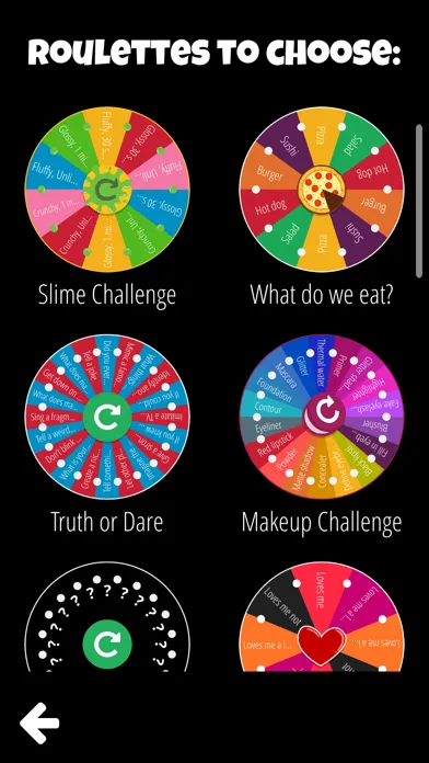 Screenshot di Decision Roulette: you choose!