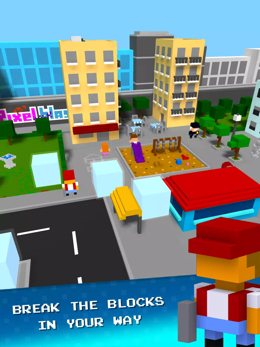 Capturas de tela do Pixel Blast 3D iPad 