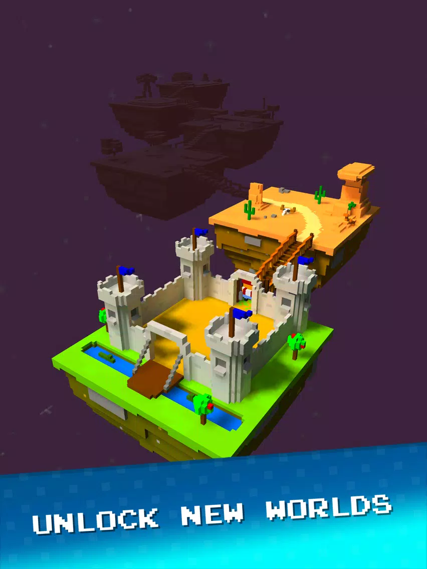 Capturas de tela do Pixel Blast 3D iPad 