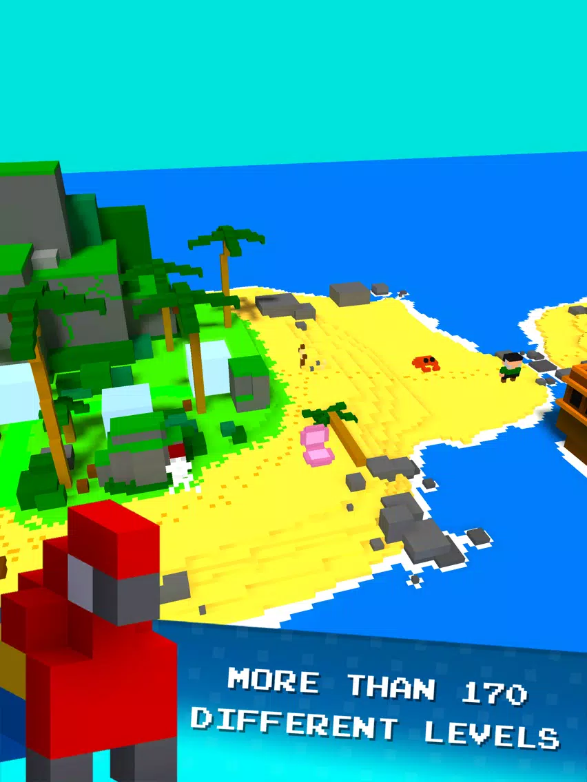 Capturas de tela do Pixel Blast 3D iPad 