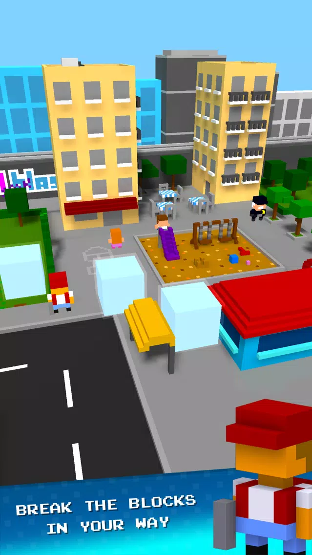 Capturas de tela do Pixel Blast 3D