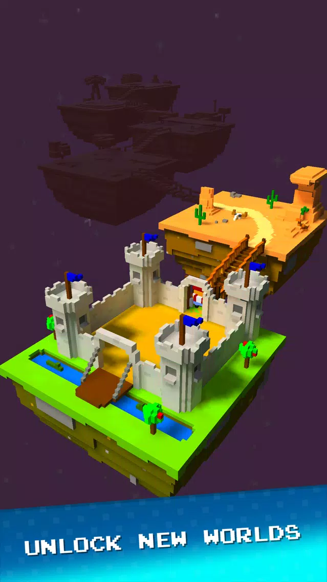 Capturas de tela do Pixel Blast 3D