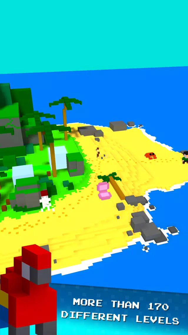 Capturas de tela do Pixel Blast 3D