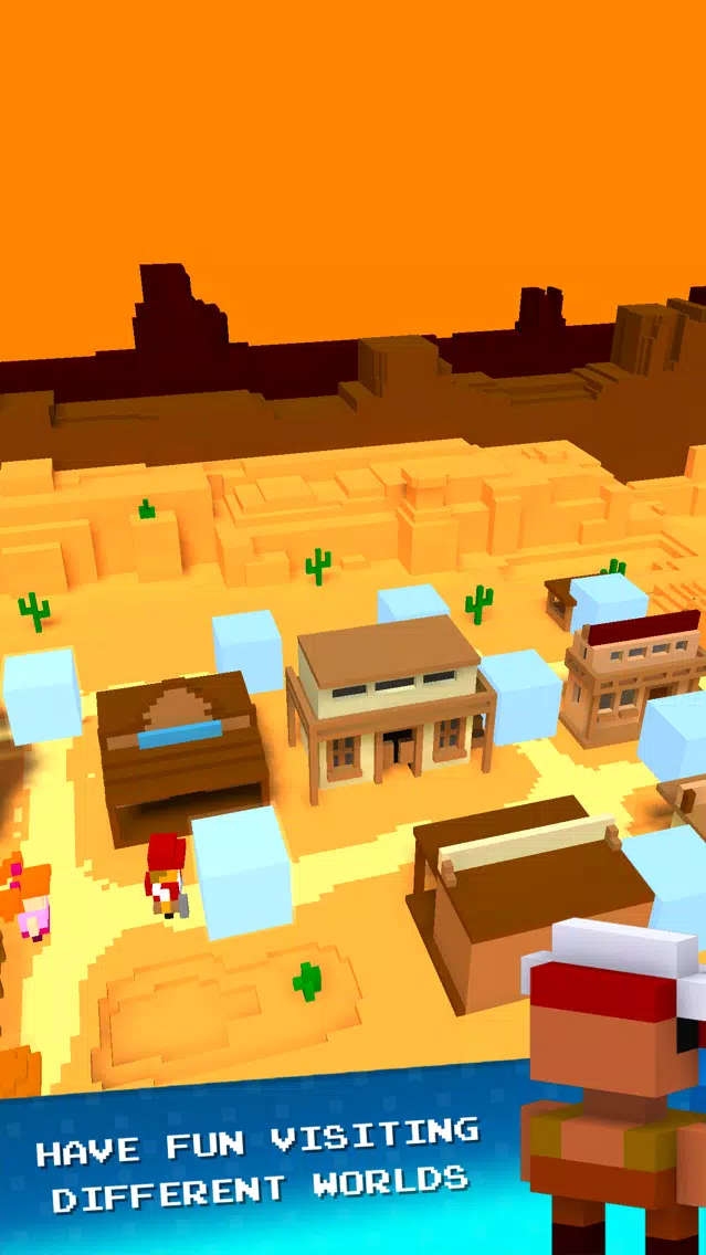 Capturas de tela do Pixel Blast 3D