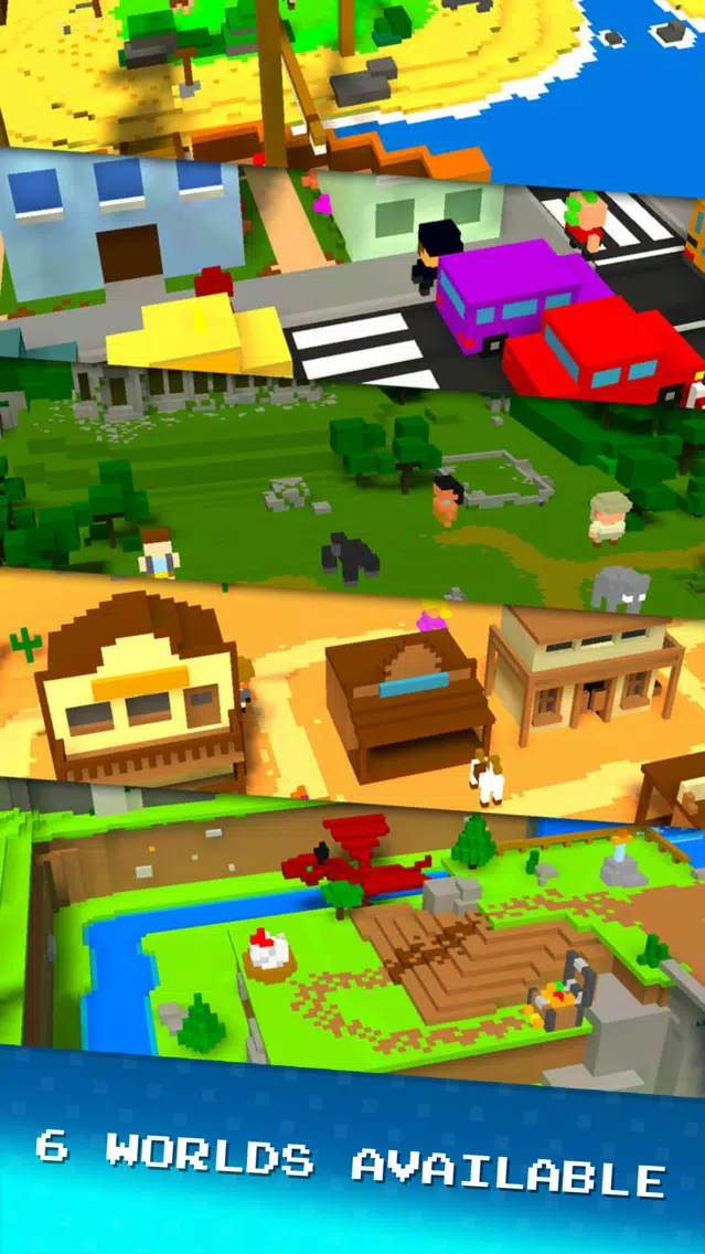 Capturas de tela do Pixel Blast 3D
