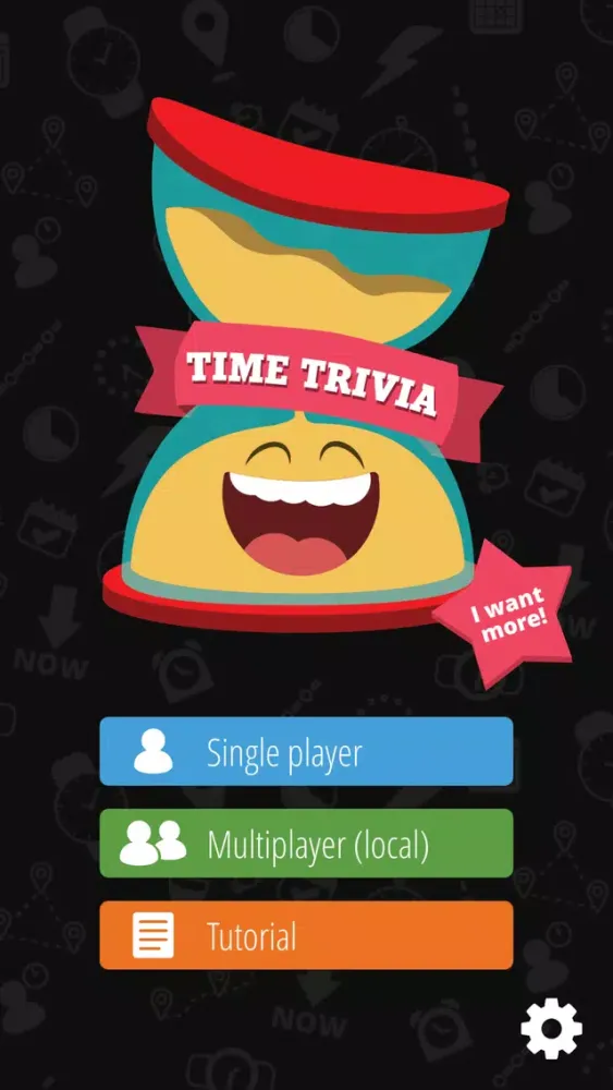 Capturas de tela do Time Trivia