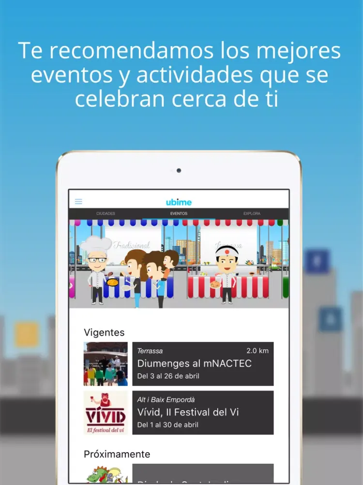 Capturas de pantalla de Ubime iPad 