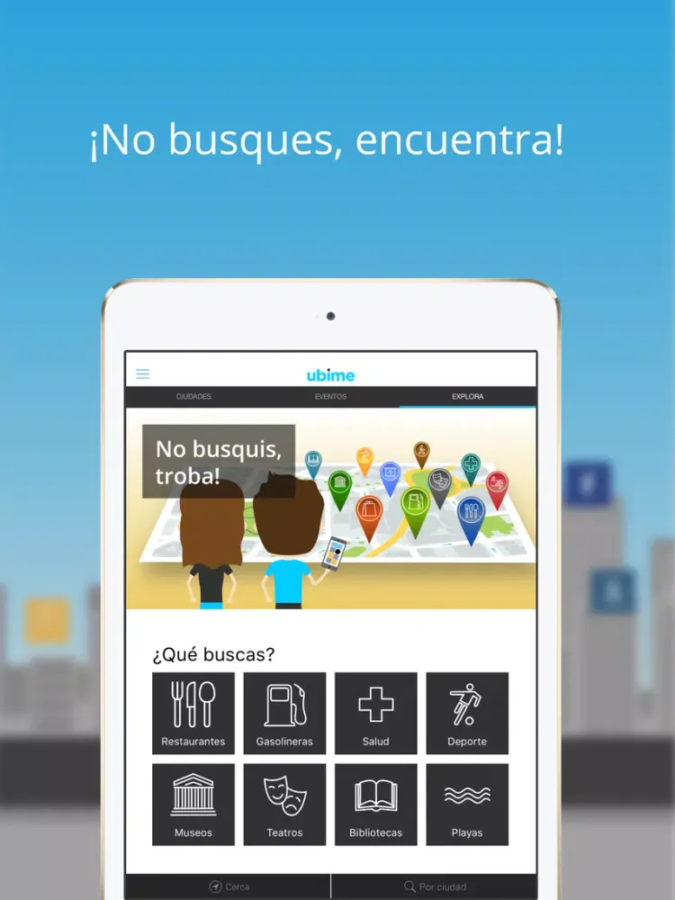 Capturas de pantalla de Ubime iPad 