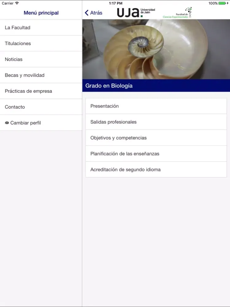 UJA Ciencias Experimentales iPad  स्क्रीनशॉट