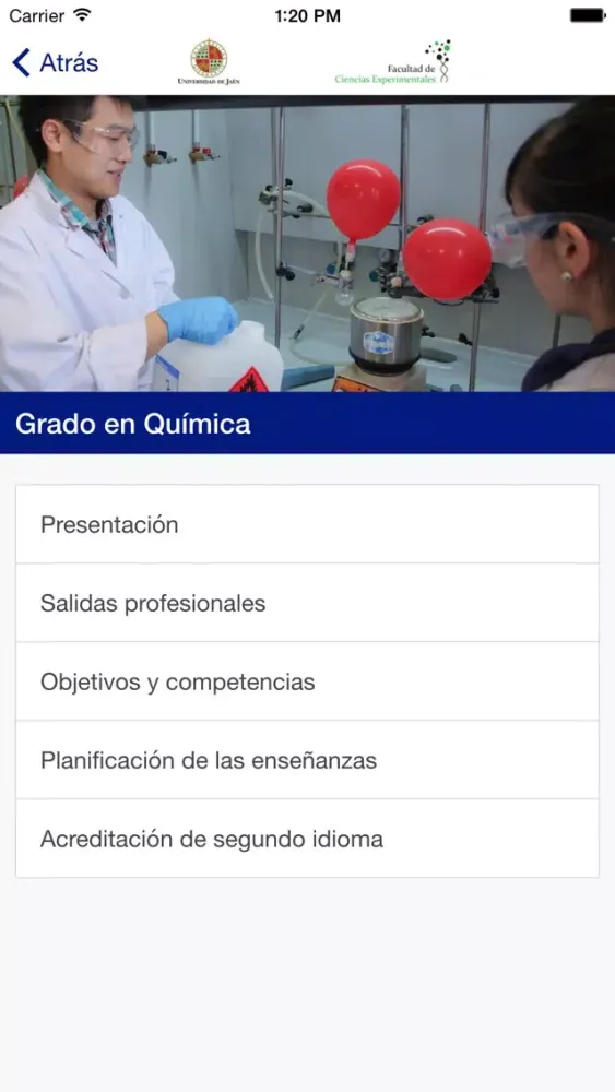 UJA Ciencias Experimentales स्क्रीनशॉट