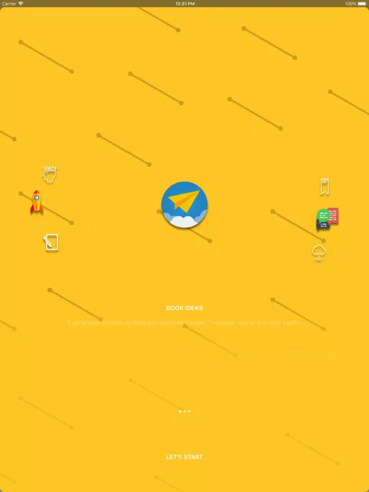 Capturas de tela do Linking Ideas iPad 
