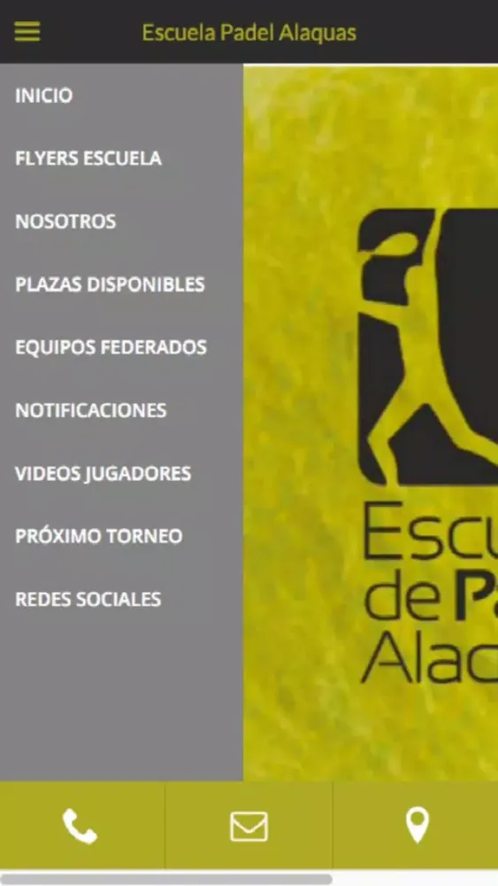 Captures d'écran de Escuela Padel Alaquas