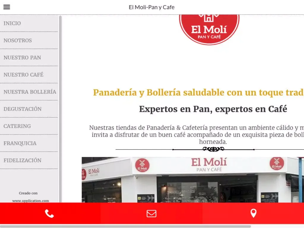 Captures d'écran de El Moli­ Pan y Cafe iPad 