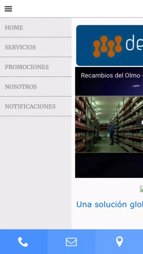 Recambios del Olmo App Screenshots