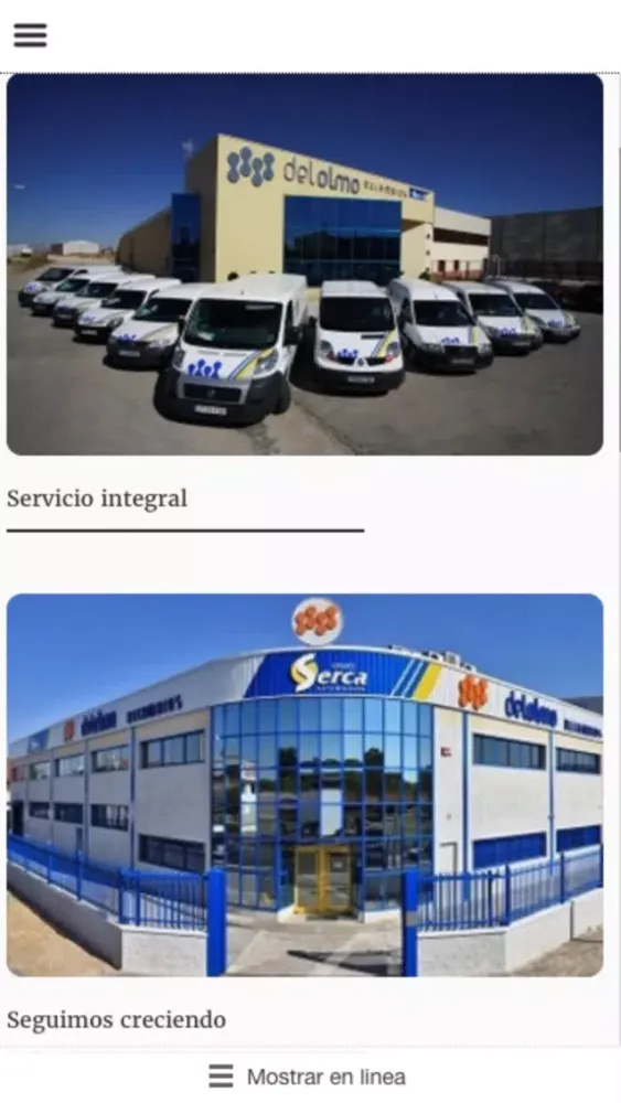 Recambios del Olmo App Screenshots