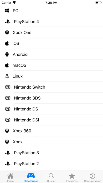 GamesViewer应用截图