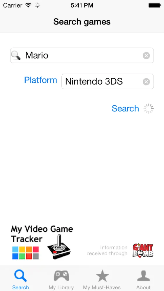 تصاویر My Video Game Tracker
