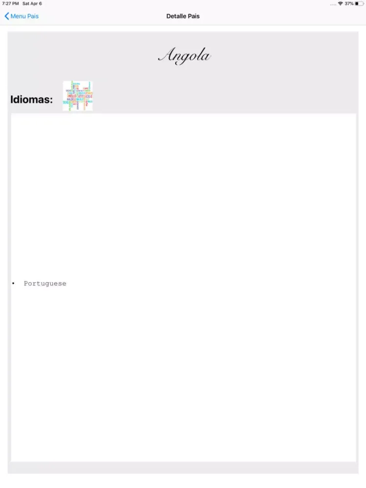 CountryPediaApp iPad  Ekran Görüntüleri