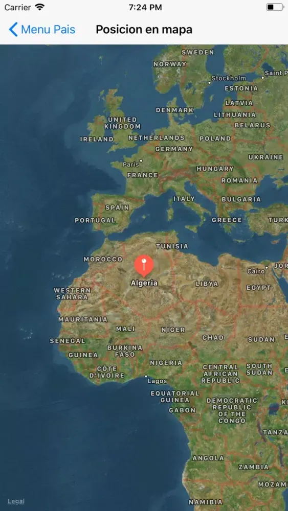 CountryPediaApp Ekran Görüntüleri