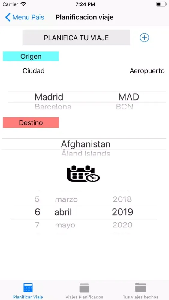 CountryPediaApp Ekran Görüntüleri